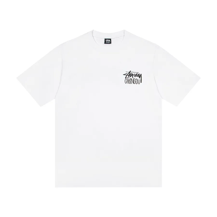 Stussy Chengdu Limited Edition Round Neck Short Sleeve T Shirt