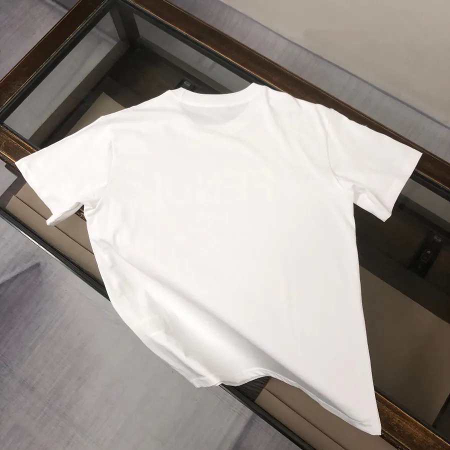 FENDI 2025 Summer New Round Neck Short Sleeve T Shirt