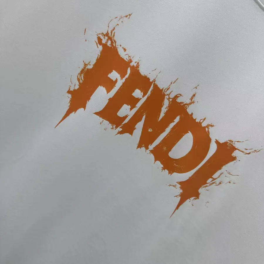 FENDI 2025 Summer New Round Neck Short Sleeve T Shirt
