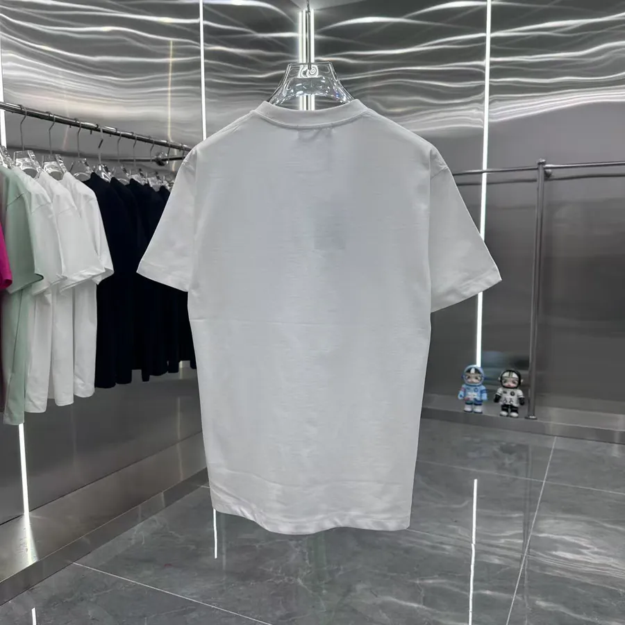 FENDI 2025 Summer New Round Neck Short Sleeve T Shirt