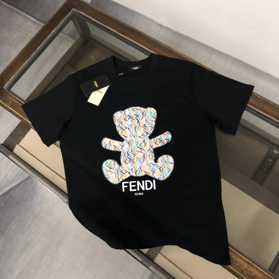FENDI 2025 Summer New Round Neck Short Sleeve T Shirt in S 2XL