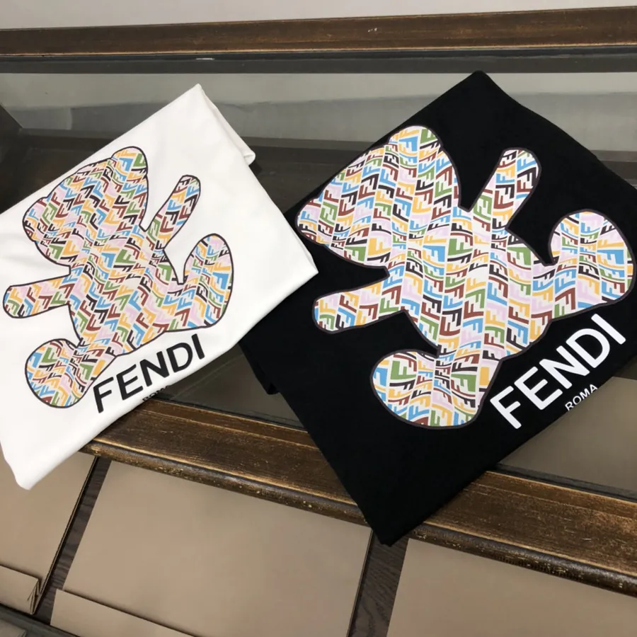 FENDI 2025 Summer New Round Neck Short Sleeve T Shirt in S 2XL