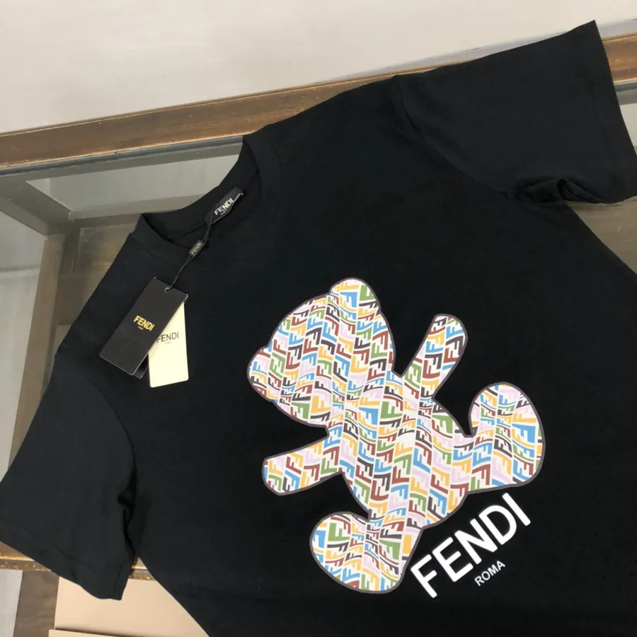 FENDI 2025 Summer New Round Neck Short Sleeve T Shirt in S 2XL