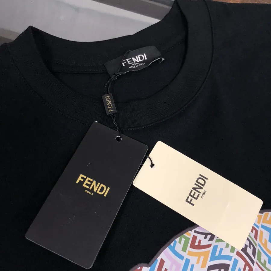 FENDI 2025 Summer New Round Neck Short Sleeve T Shirt in S 2XL