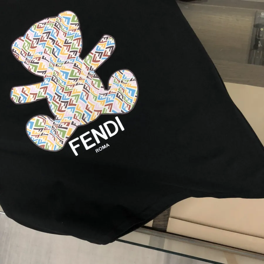 FENDI 2025 Summer New Round Neck Short Sleeve T Shirt in S 2XL