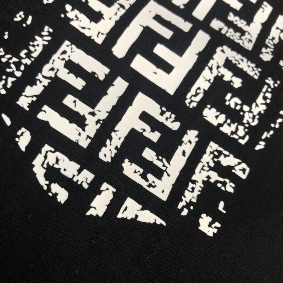 FENDI 2025 Summer New Round Neck Short Sleeve T Shirt