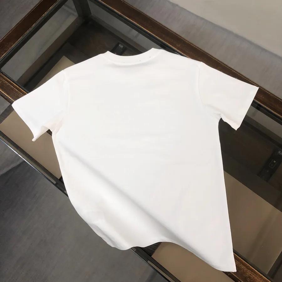 FENDI 2025 Summer New Round Neck Short Sleeve T Shirt