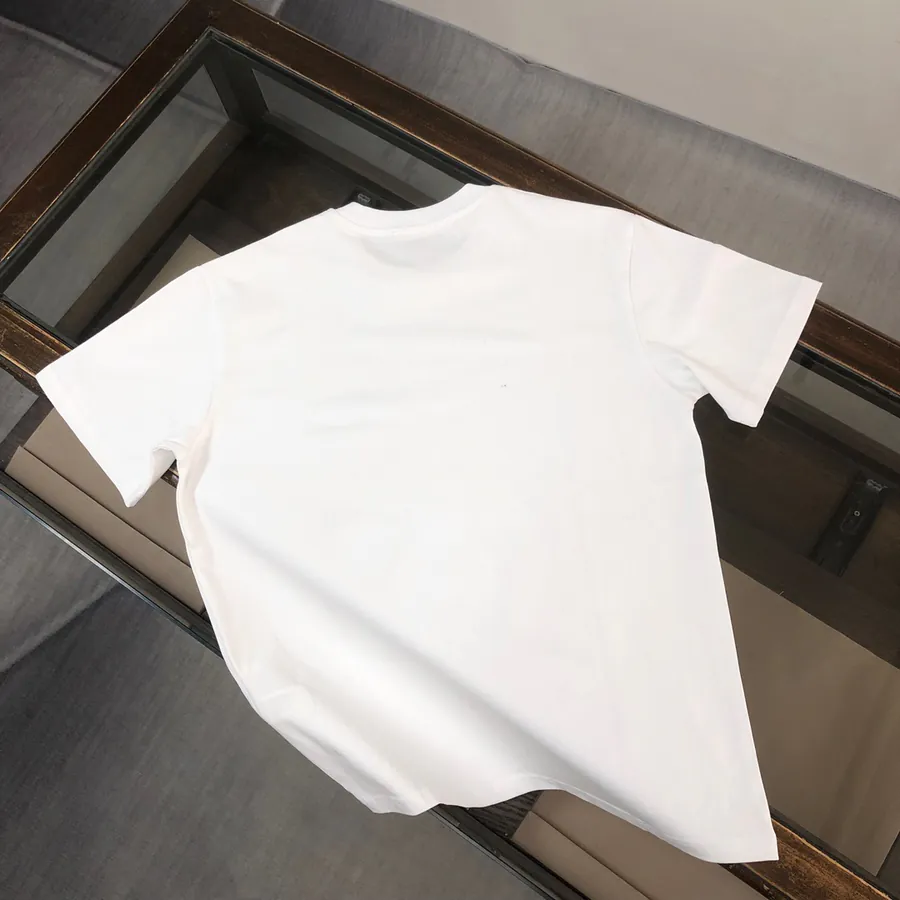 FENDI 2025 Summer New Round Neck Short Sleeve T Shirt