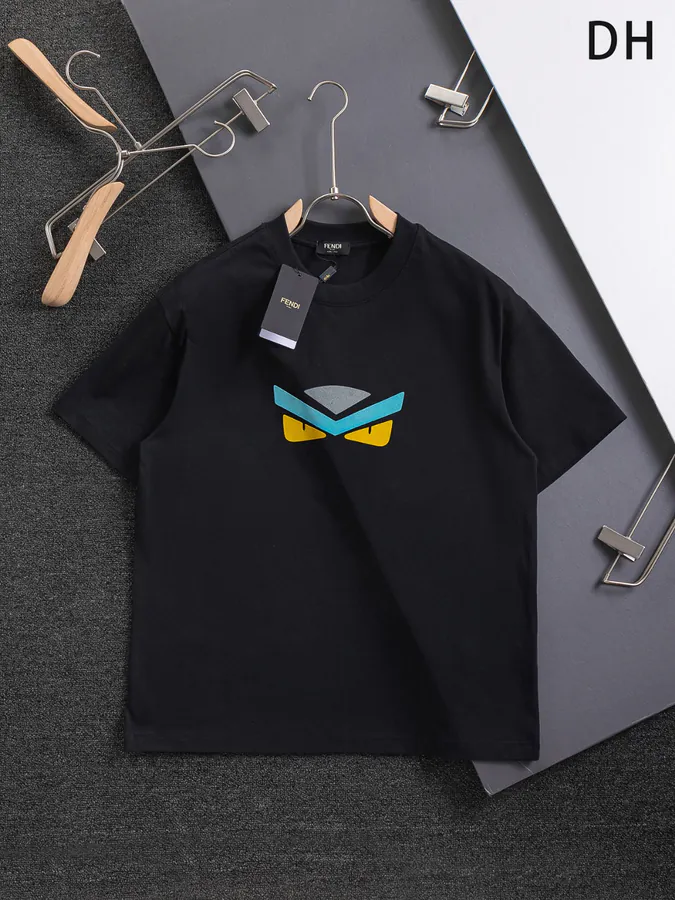 FENDI FENDI FD Short Sleeve T Shirt Classic Design