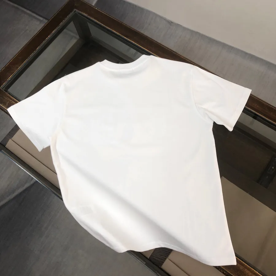 FENDI 2025 Summer New Round Neck Short Sleeve T Shirt