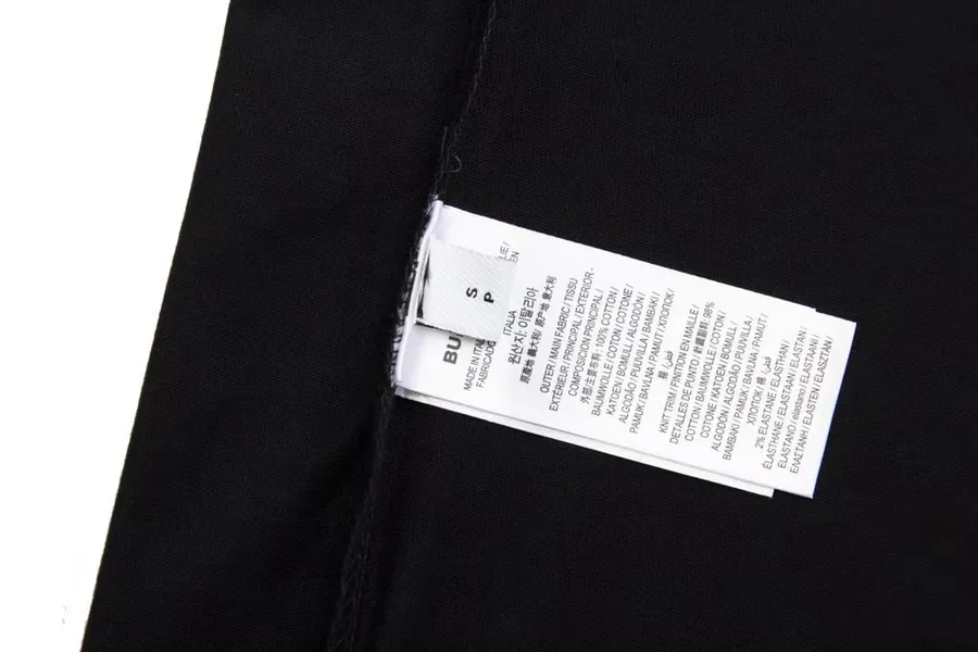 Burberry Oversize Colorful Logo Print Short Sleeve