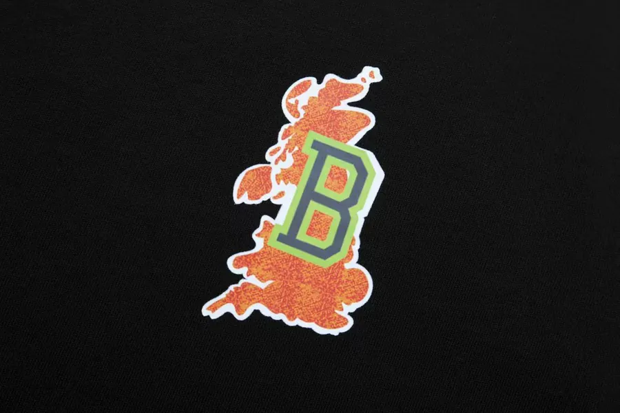 Burberry Oversize Colorful Logo Print Short Sleeve