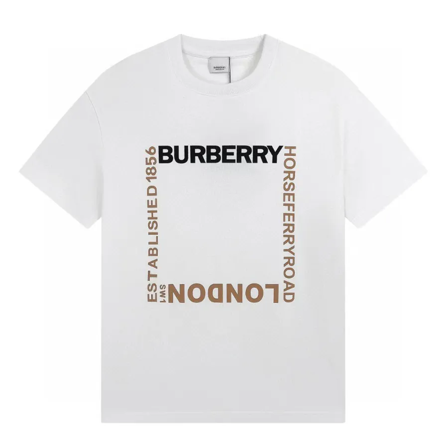 Horseferry Square Print Cotton Short Sleeve T Shirt