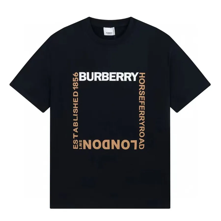 Horseferry Square Print Cotton Short Sleeve T Shirt