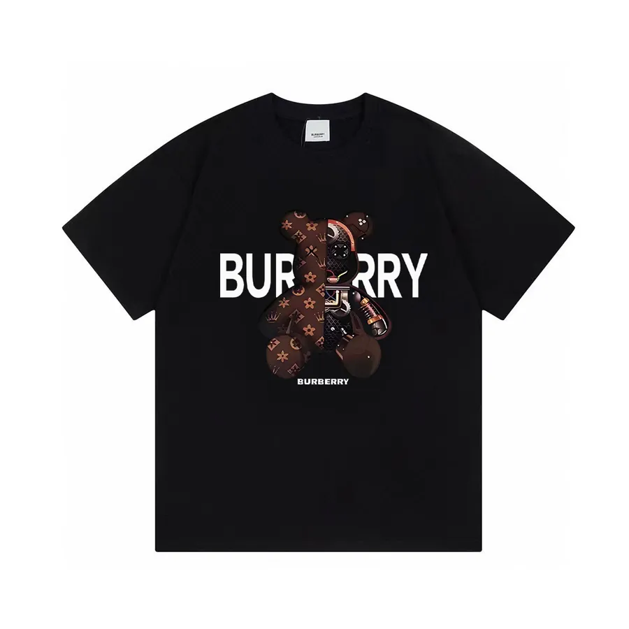 BURBERRY Barbour Classic Logo Print Short Sleeve