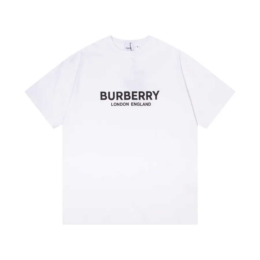 Burberry London Limited Letter Logo Cotton Short Sleeve