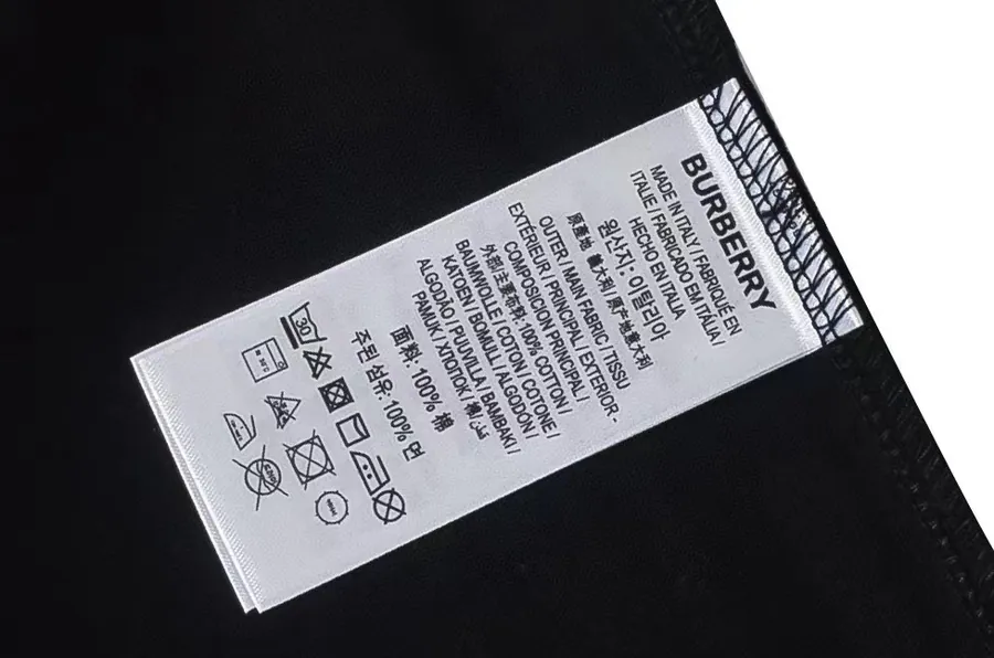 Burberry Limited Edition Oversize Round Neck Short Sleeve