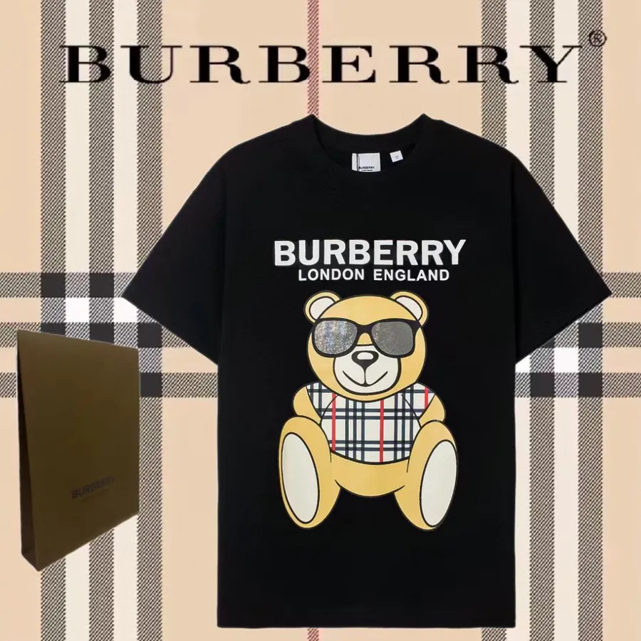 Burberry Limited Edition Oversize Round Neck Short Sleeve