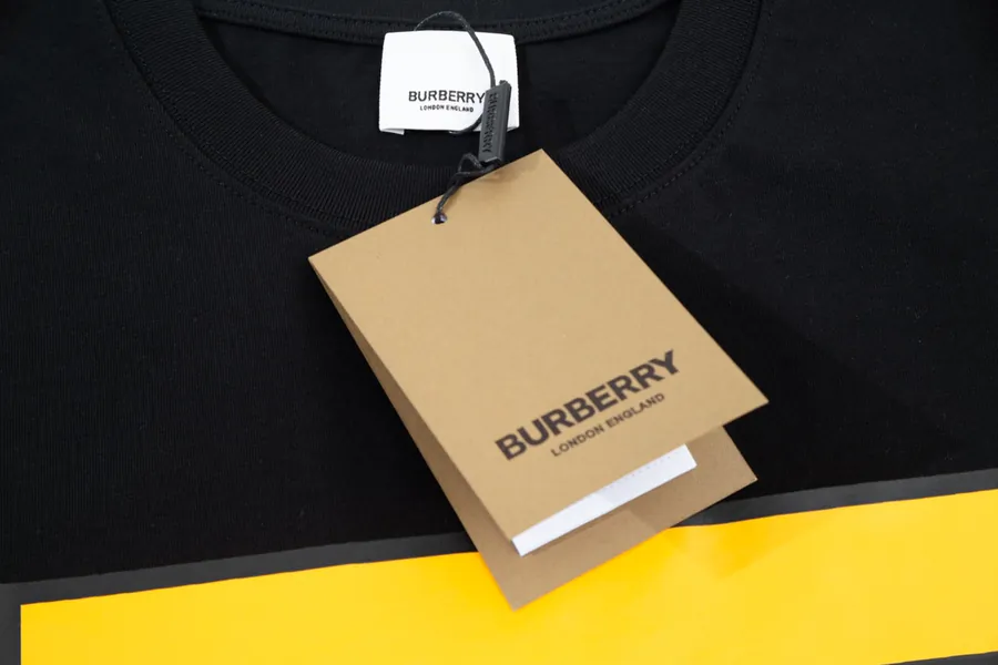 Burberry 2024 New TB Large Letter Couple Short Sleeve T Shirt