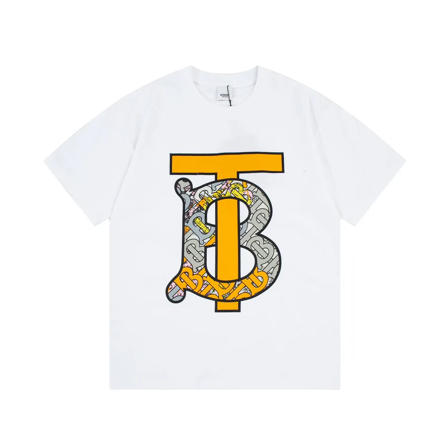Burberry 2024 New TB Large Letter情侣短袖T恤
