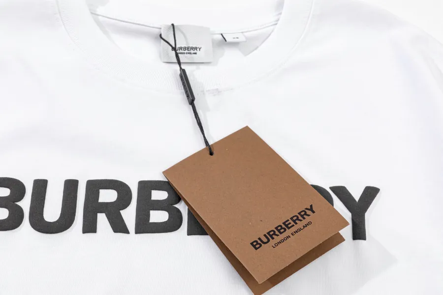 BURBERRY Logo Classic Single Row Letter TB Print Bucket Bag