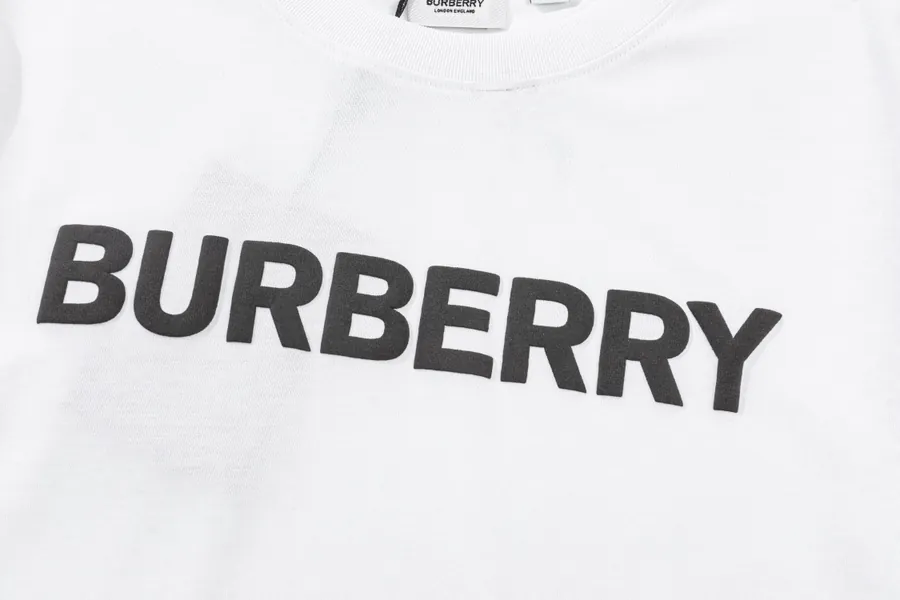 BURBERRY Logo Classic Single Row Letter TB Print Bucket Bag