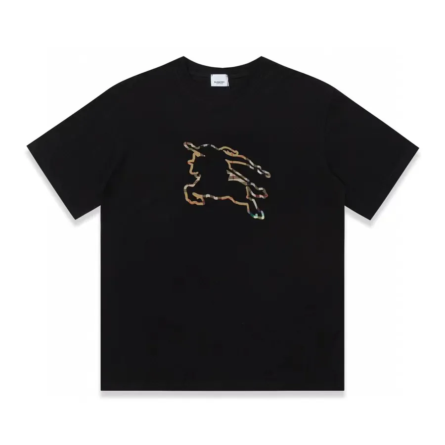 Burberry 23SS War Horse Print T Shirt Oversized Fit, Unisex