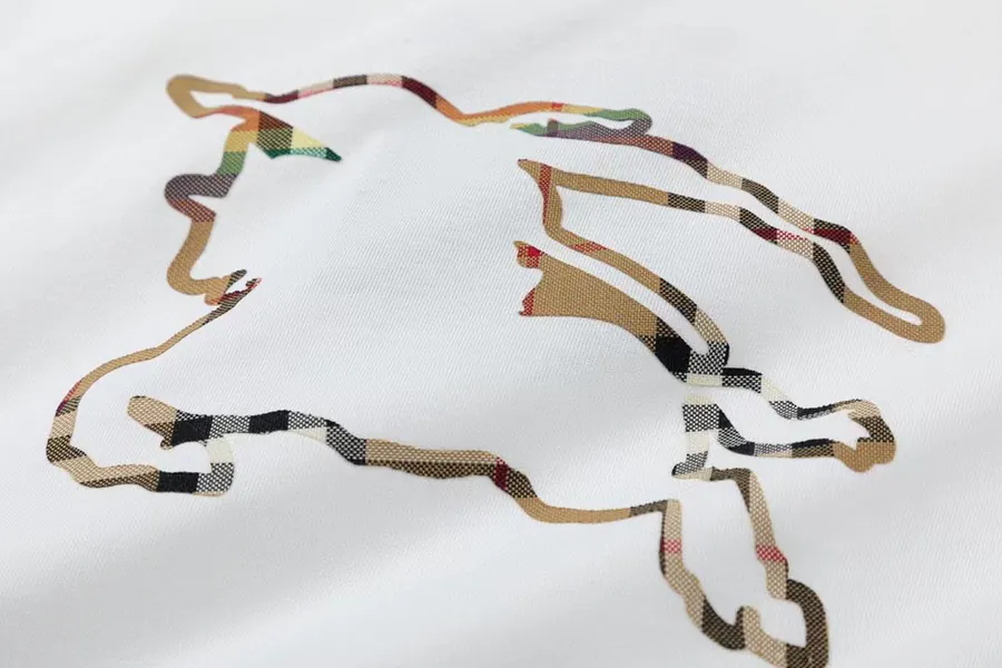 Burberry 23SS War Horse Print T Shirt Oversized Fit, Unisex