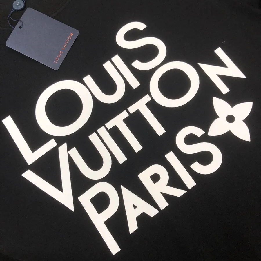 LV 24SS Summer Round Neck T Shirt Premium Cotton, Slim Fit