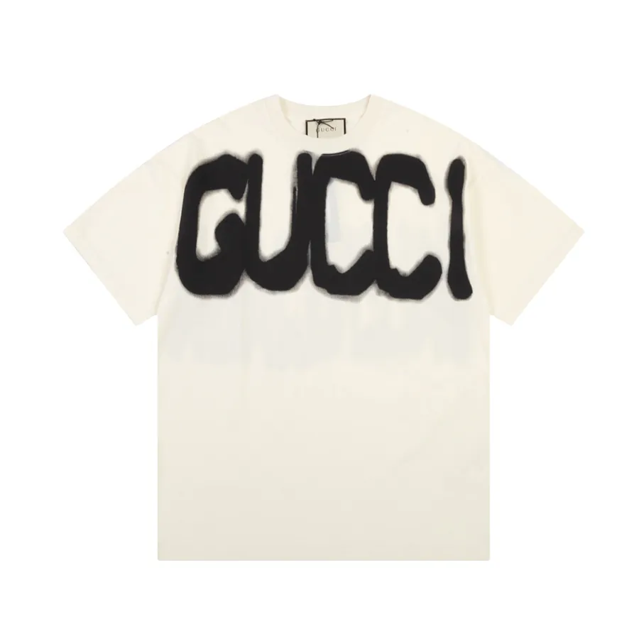 Gucci Parisian Collaboration Print T恤 Printheart Design, Retro Inspired