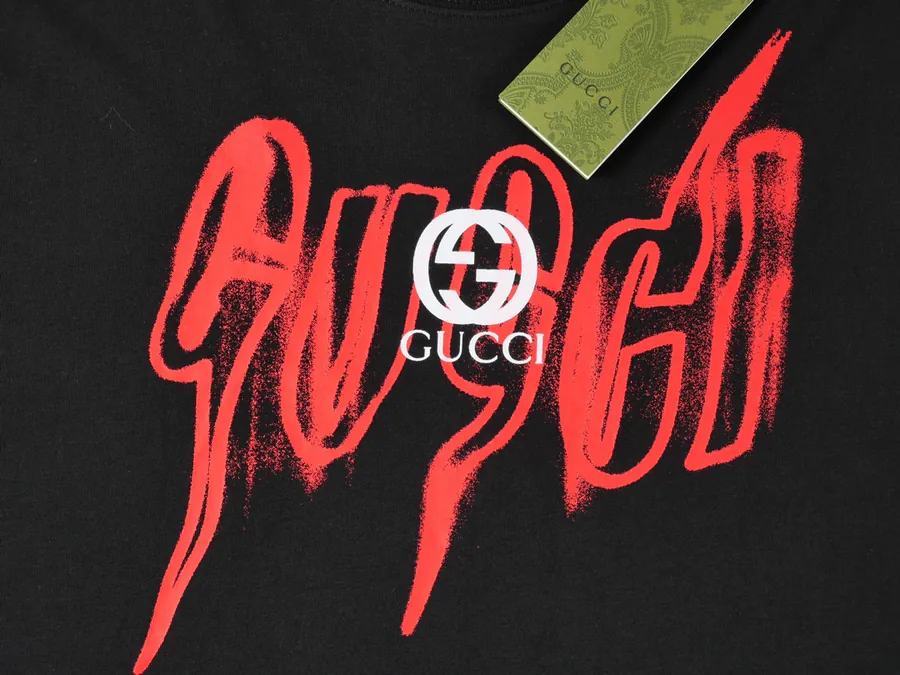 GU 24 Early Spring T Shirt Classic Logo Design, Double Fabric