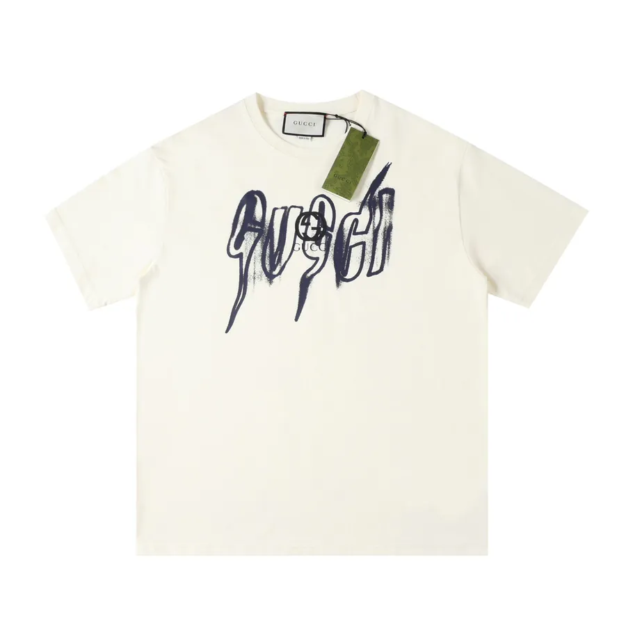 GU 24 Early Spring T Shirt Classic Logo Design, Double Fabric