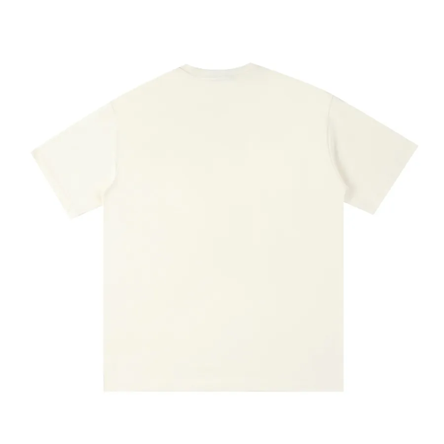 GU C Logo Fluorescent Print T Shirt Casual Wear