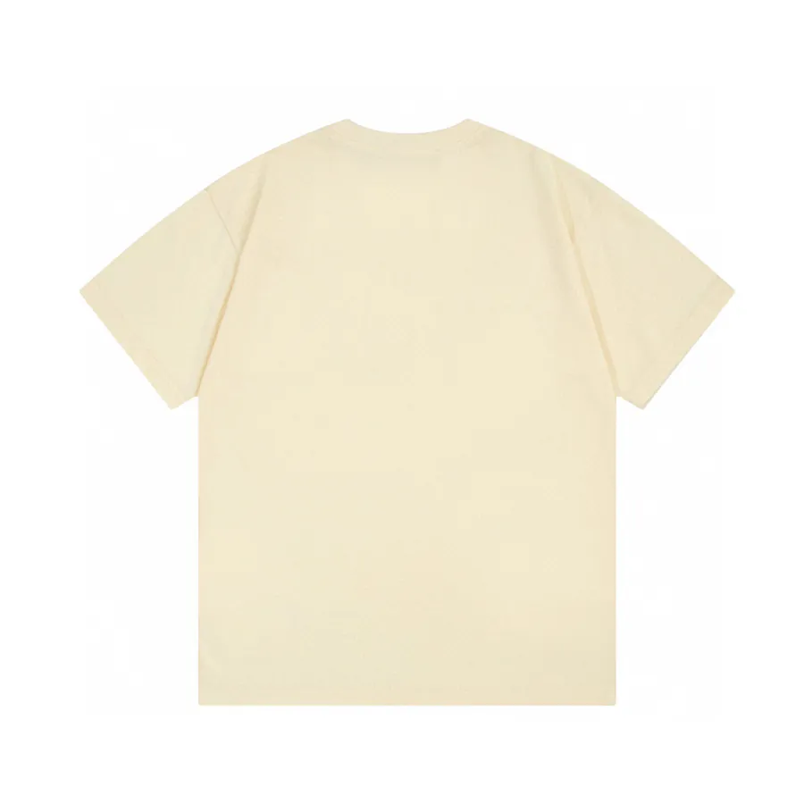 Gu 2023 Summer Short Sleeve T Shirt in Beige