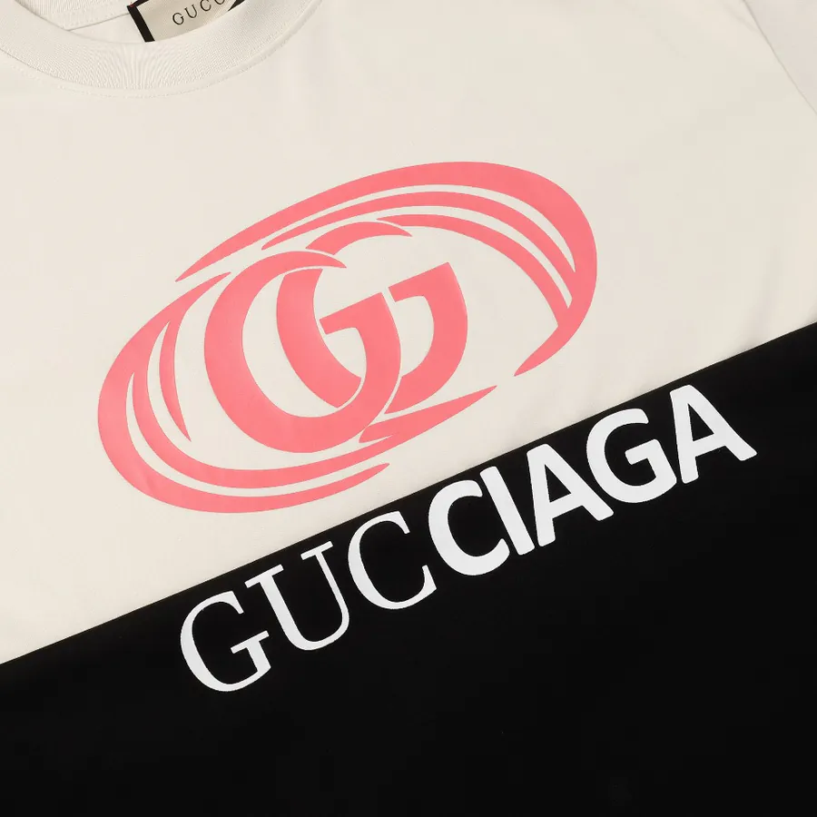Gucc 2024 Early Spring New Short Sleeve T Shirt Unisex