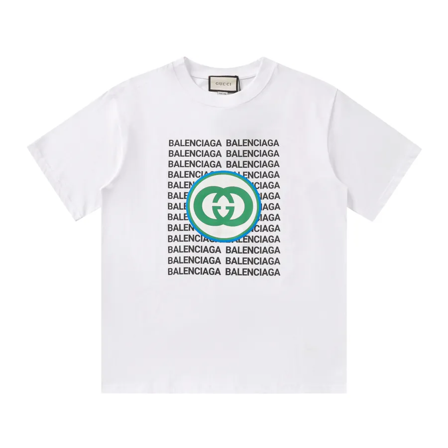 Gucci联名24ss经典款超大造型印花短袖