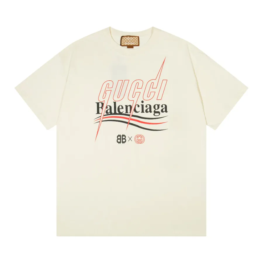 Gucci Parisian Collaboration 24ss Casual T Shirt