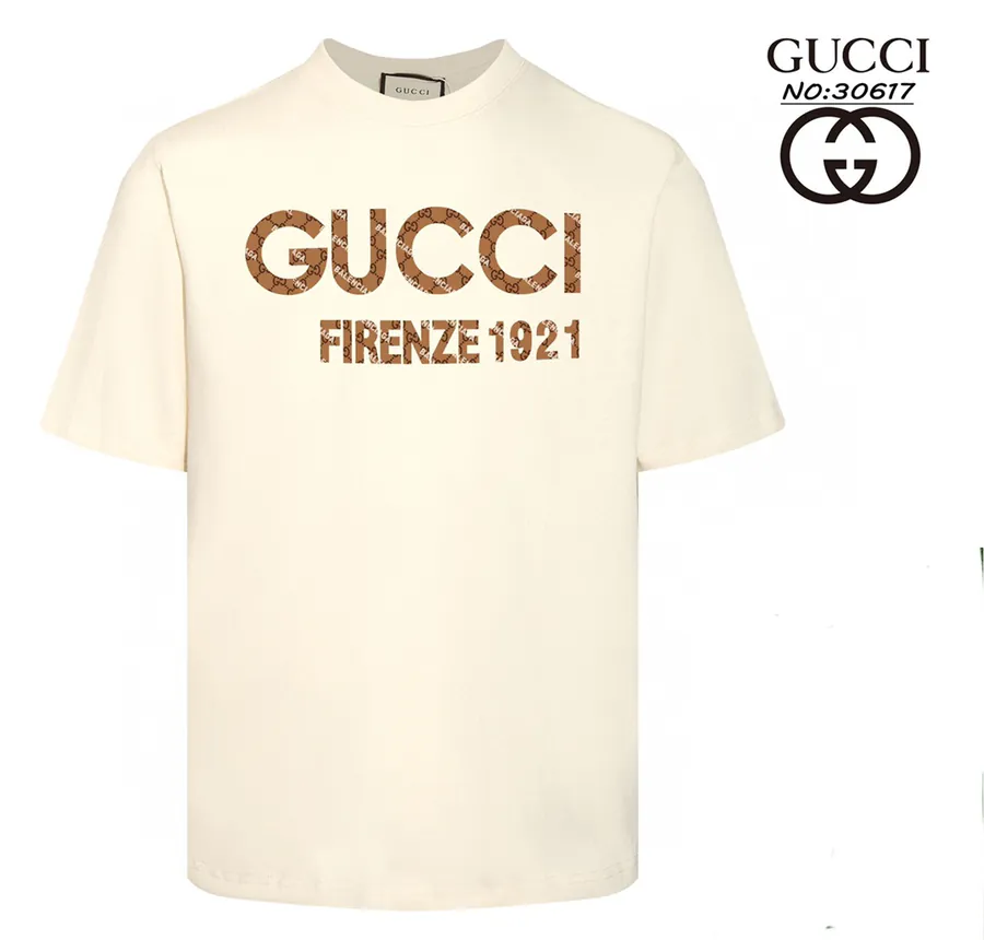 Gucci 2024 New Round Neck Short Sleeve T Shirt