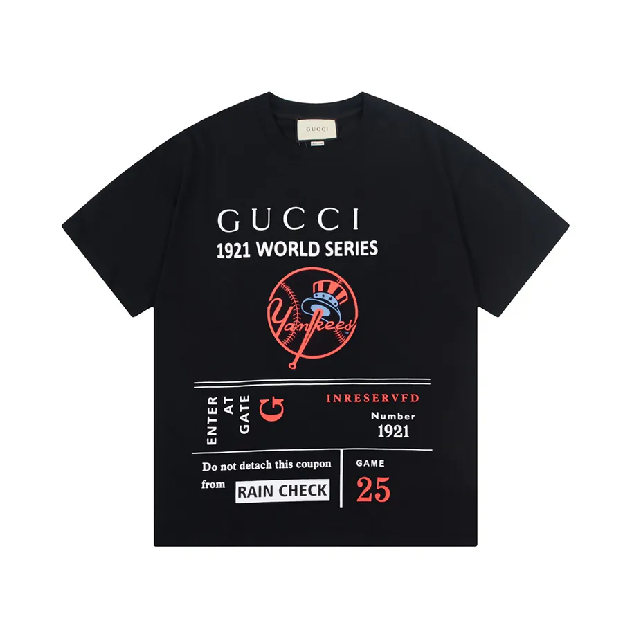 GUC辰星 1921 Tennis Print T恤
