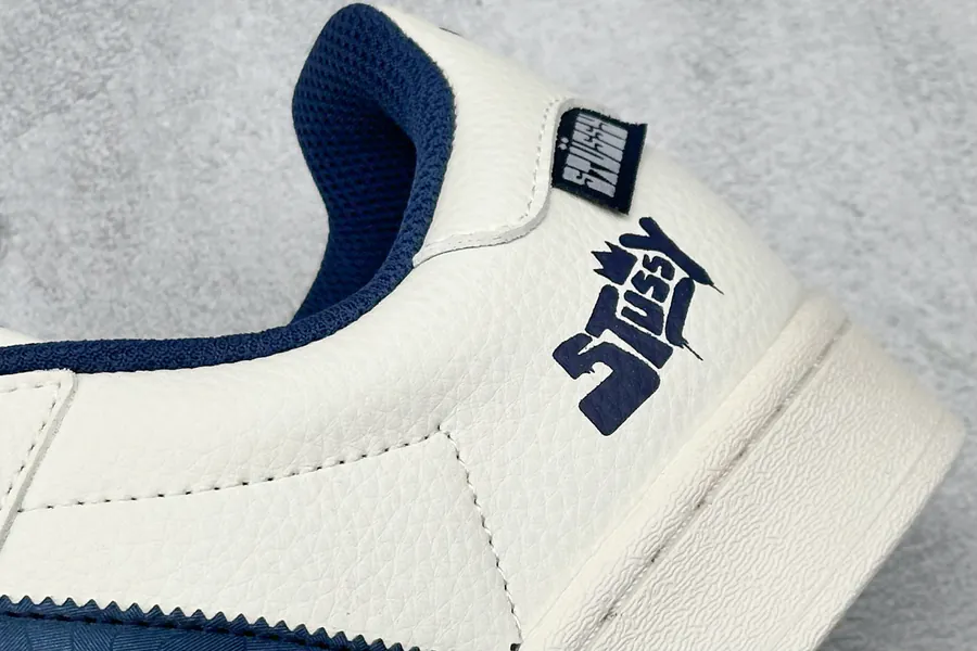 AD Originals Superstar x Stussy White Blue