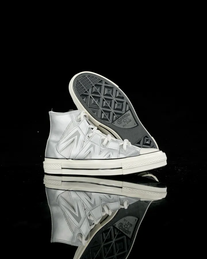 Chu 1970s Future Silver Sneaker