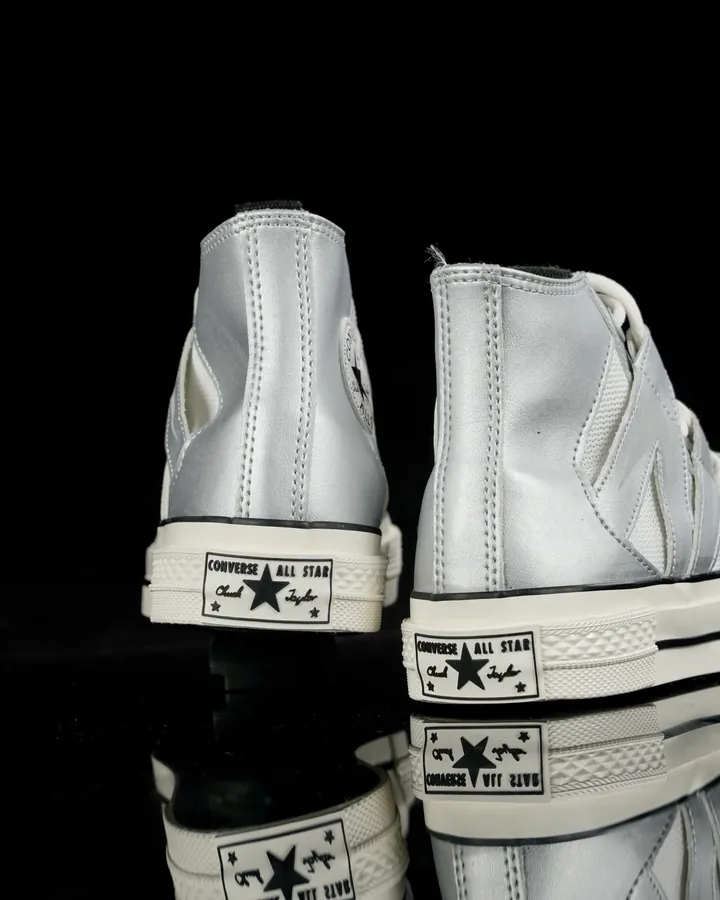Chu 1970s Future Silver Sneaker