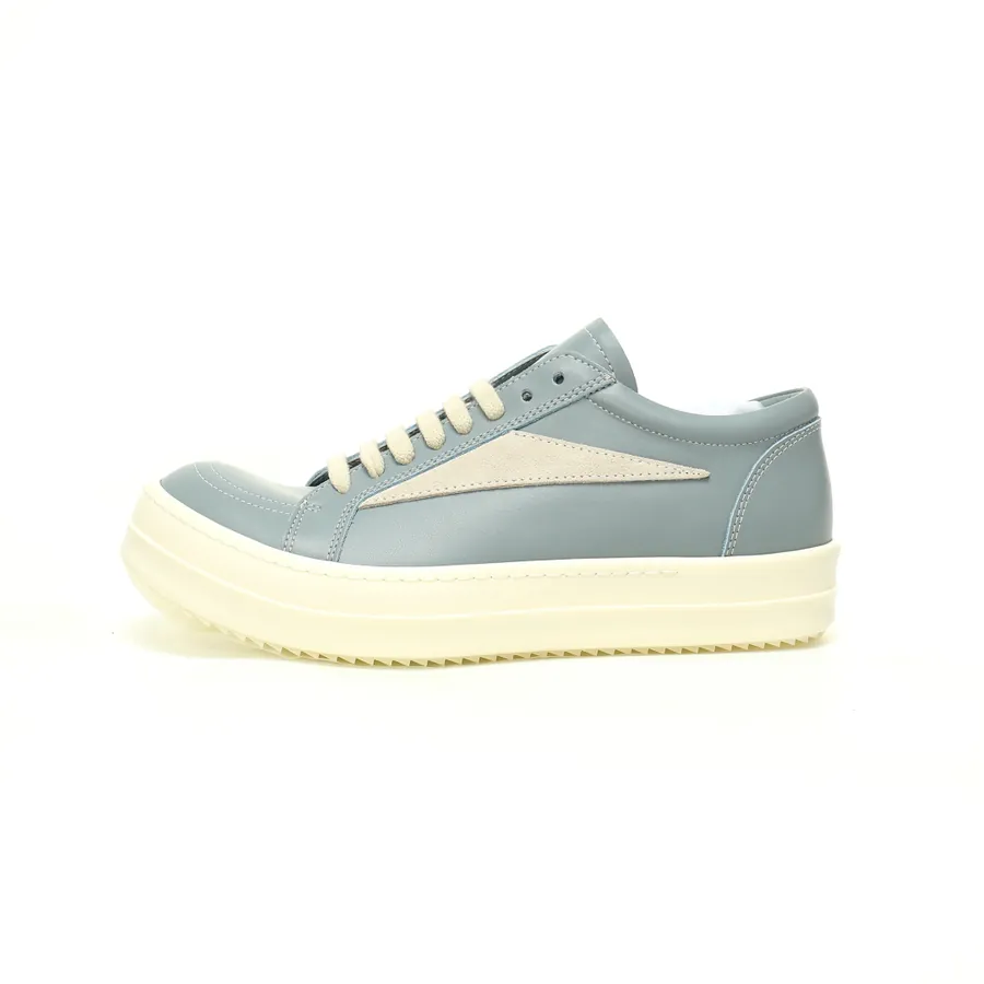 Ri Owens Vintage Low Top Sneakers in Pale Blue