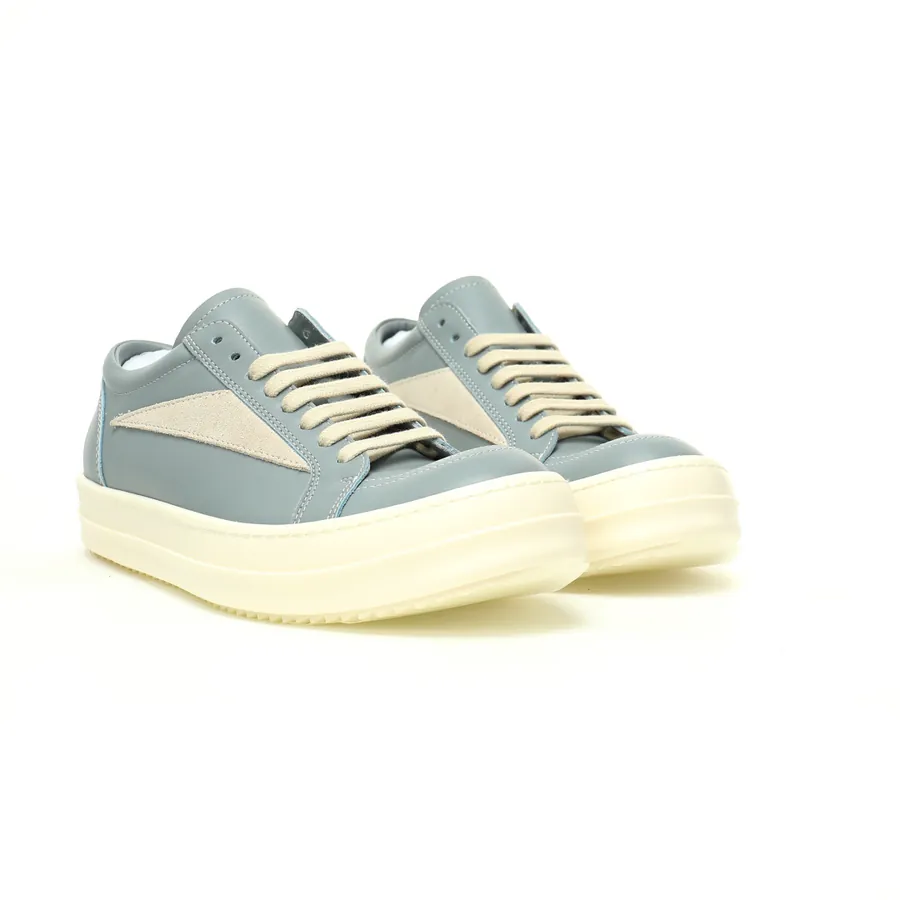 Ri Owens Vintage Low Top Sneakers in Pale Blue
