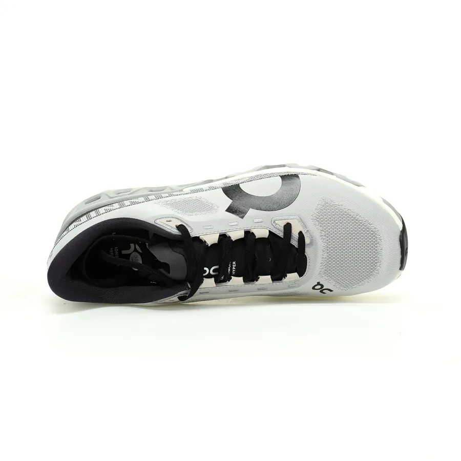 ON Running Cloudmonster Hyper Glacier Ivory Low Top Running Shoes