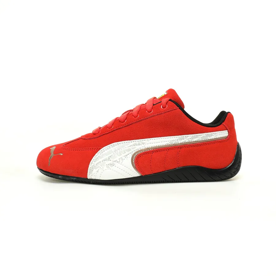PUMA Speedcat OG Red and Black Racing Style Low Top Sneakers