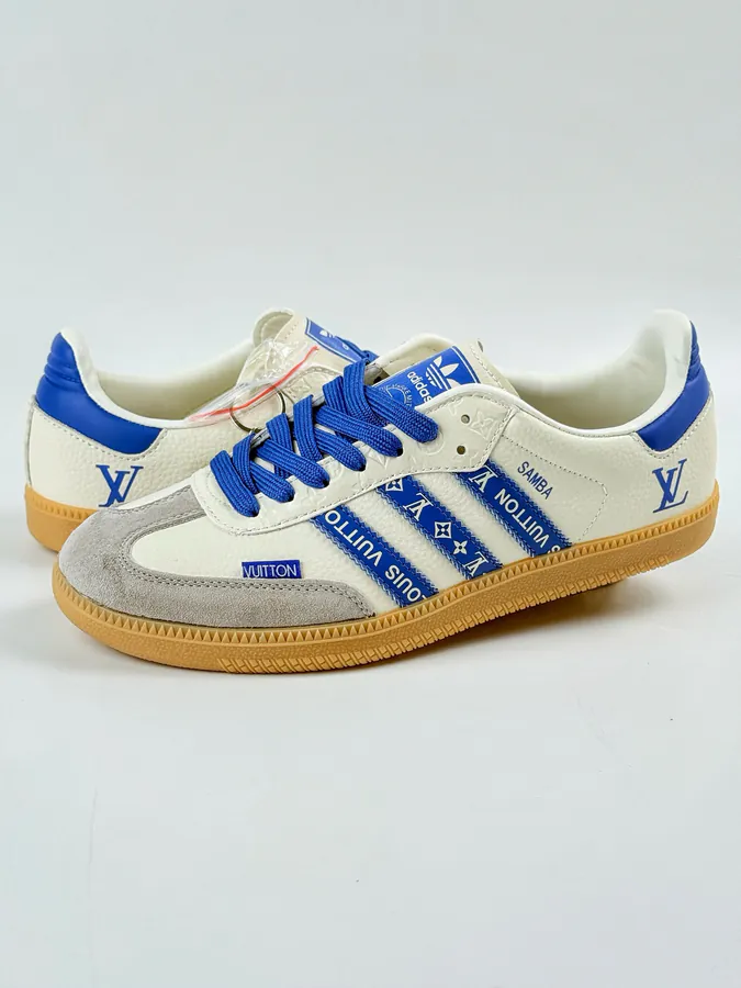 Adidas originals Samba OG x Louis Vuitton Grey White