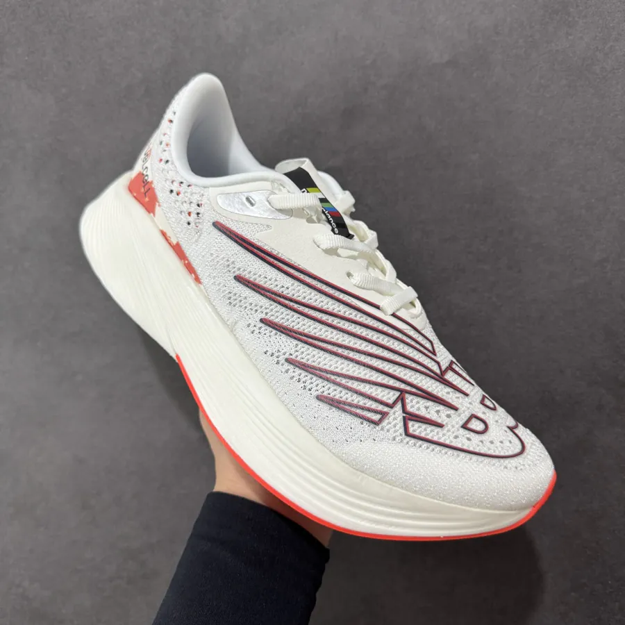 Stone Island x NBFuelCell RC Elite V2 Angora Mars Red Lightweight Low Top Sneakers