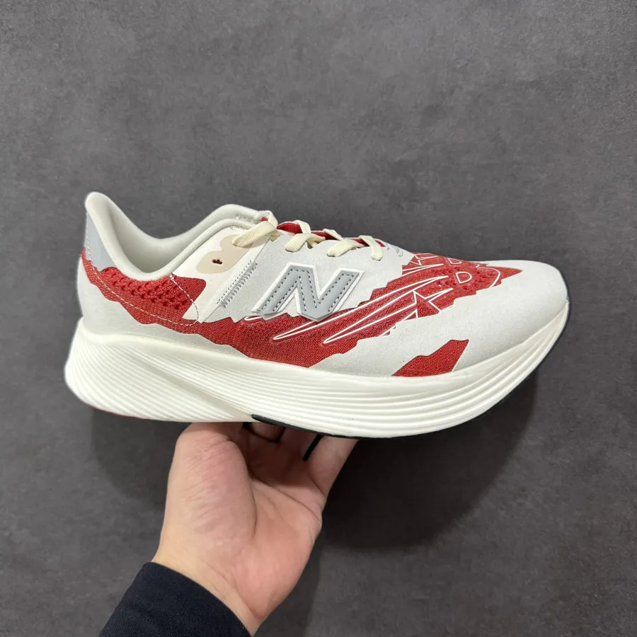 Stone Island x NBFuelCell RC Elite V2 Angora Mars Red Running Shoes