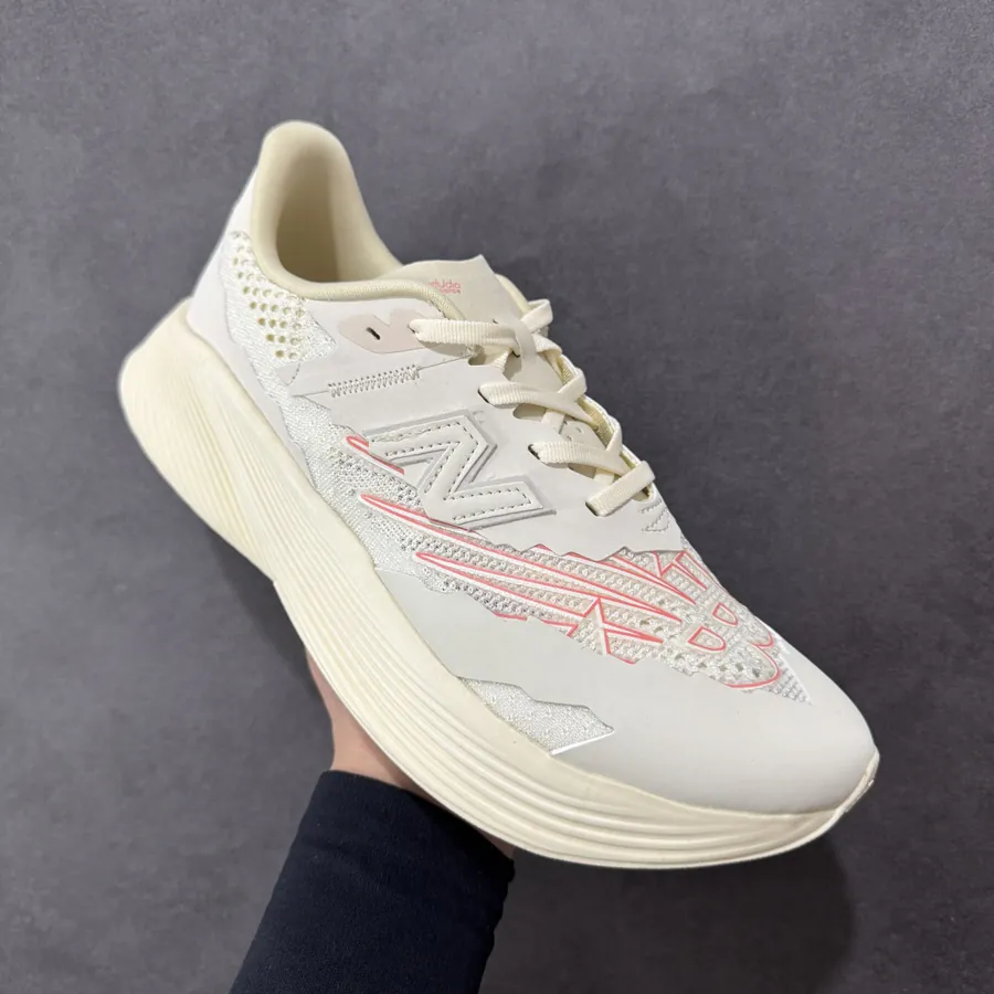 Stone Island x NBFuelCell RC Elite V2 Angora Mars Red Lightweight Low Top Running Shoes